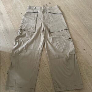 Women's Beige Cargo Pants
